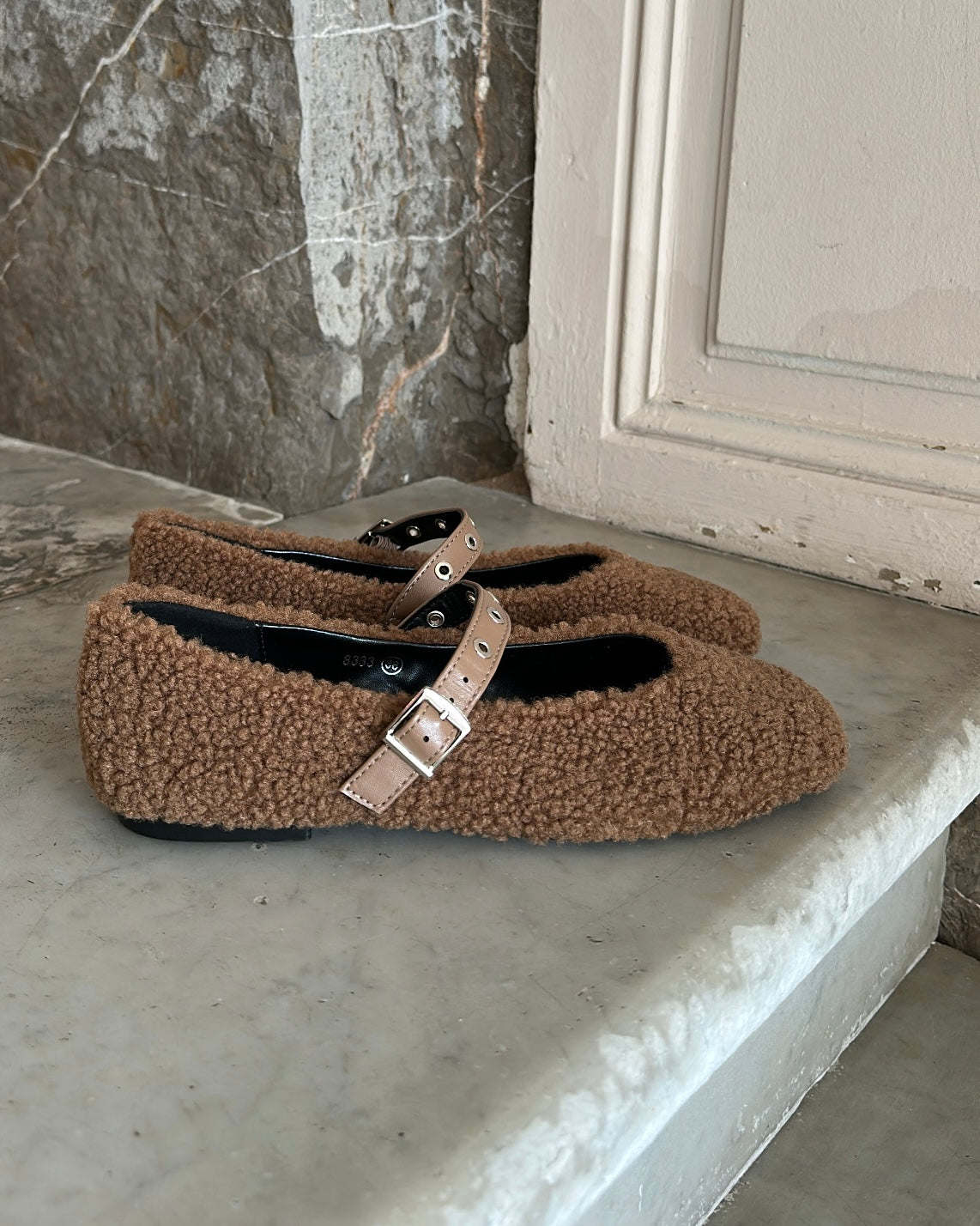 Ballerines moumoute Elia