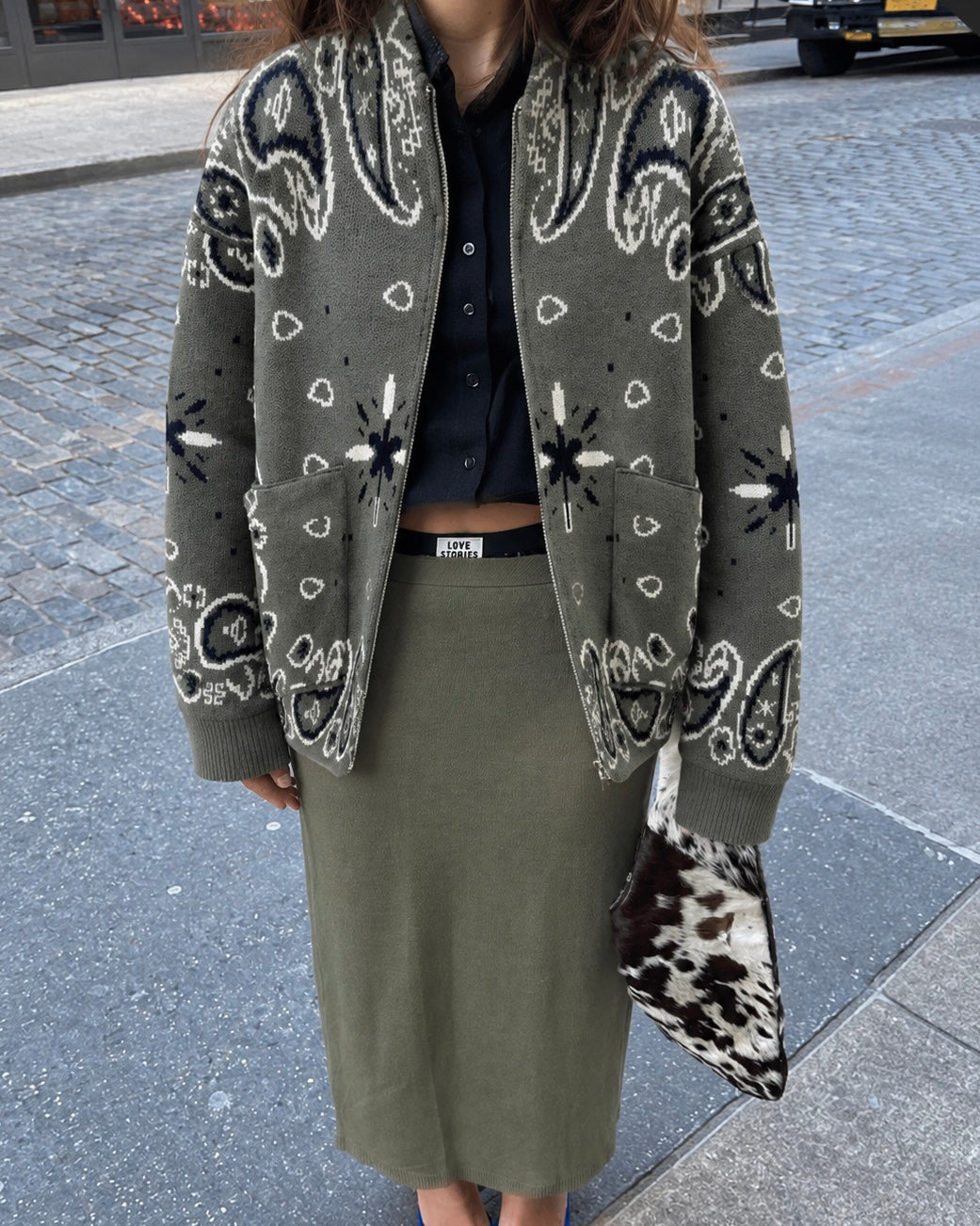 Gilet Sacha Kaki