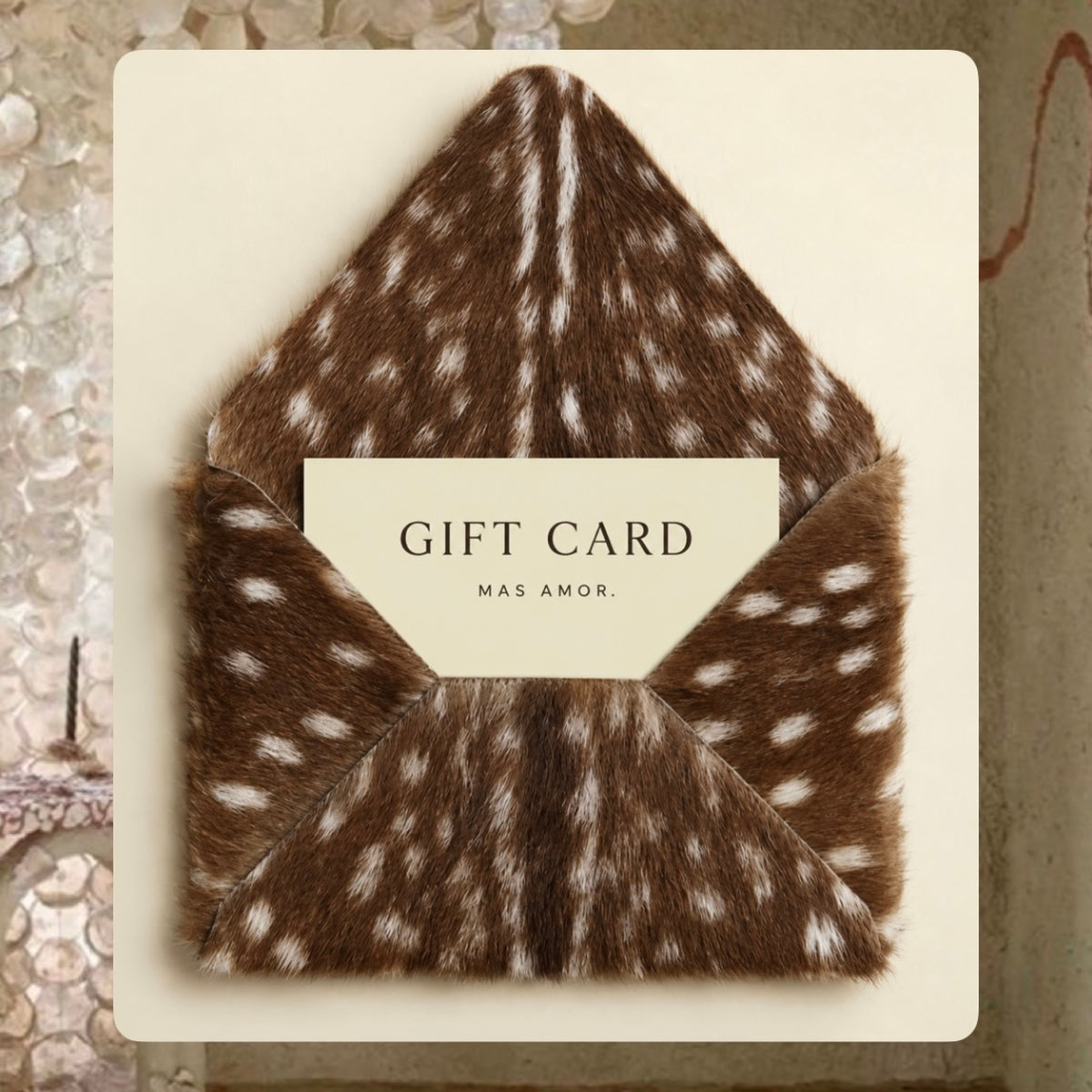 Carte cadeau MAS AMOR