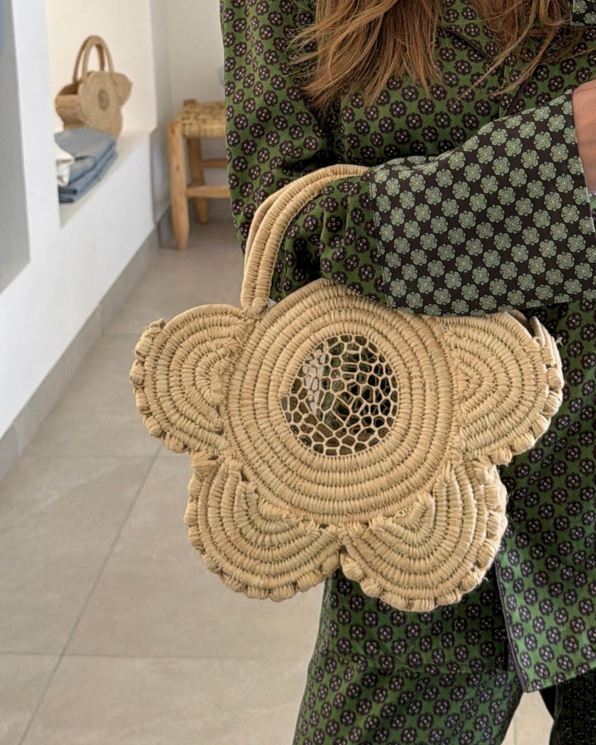 Panier fleur