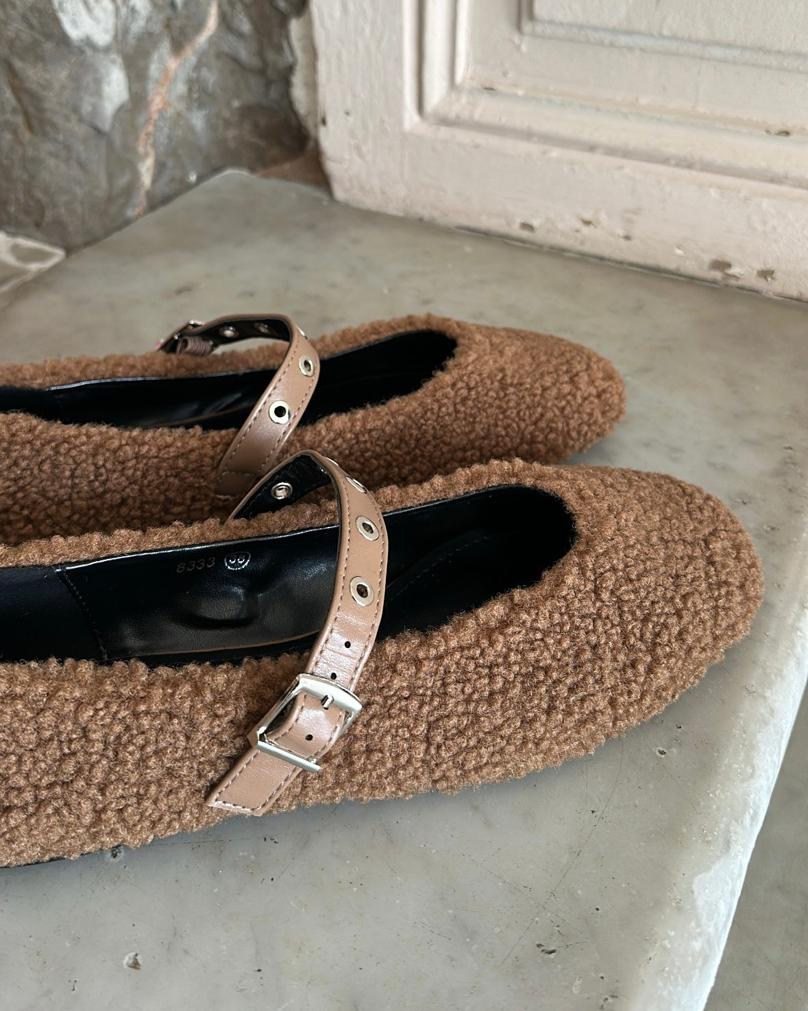 Ballerines moumoute Elia