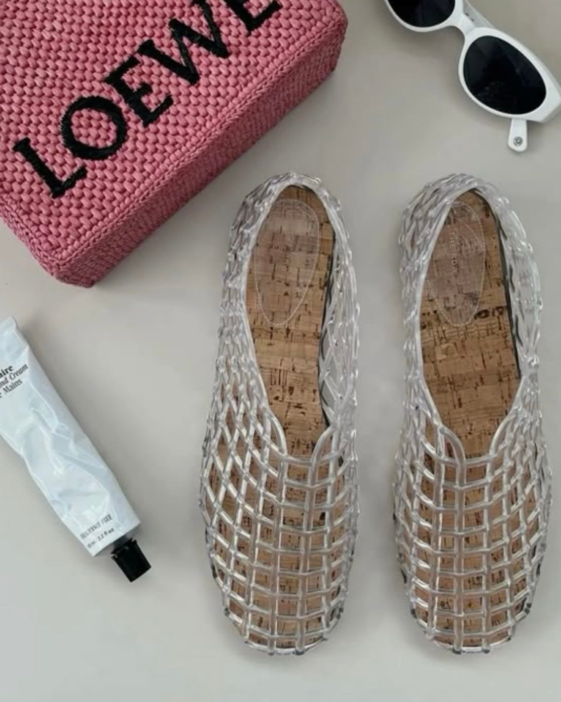 Jelly shoes transparentes