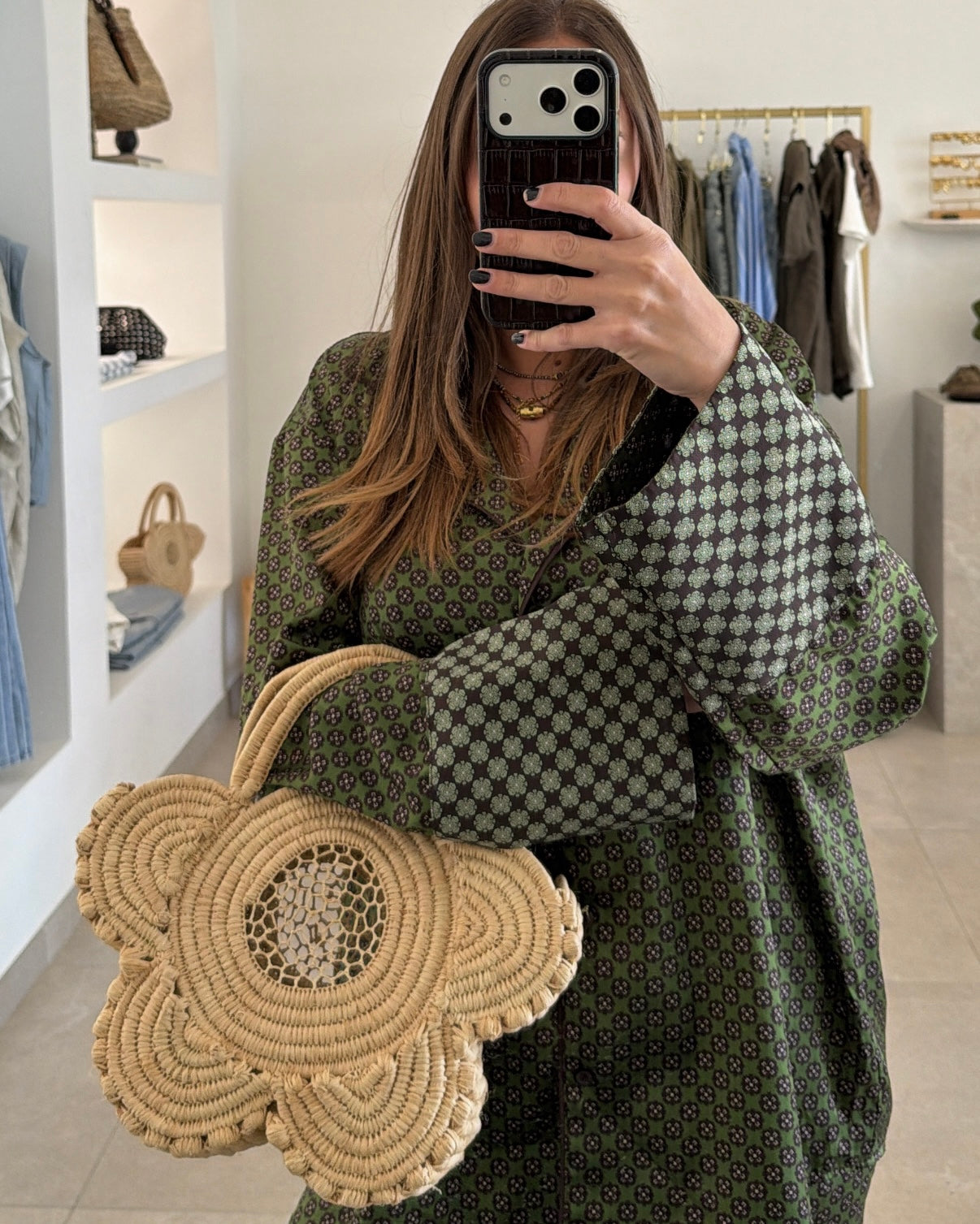 Panier fleur