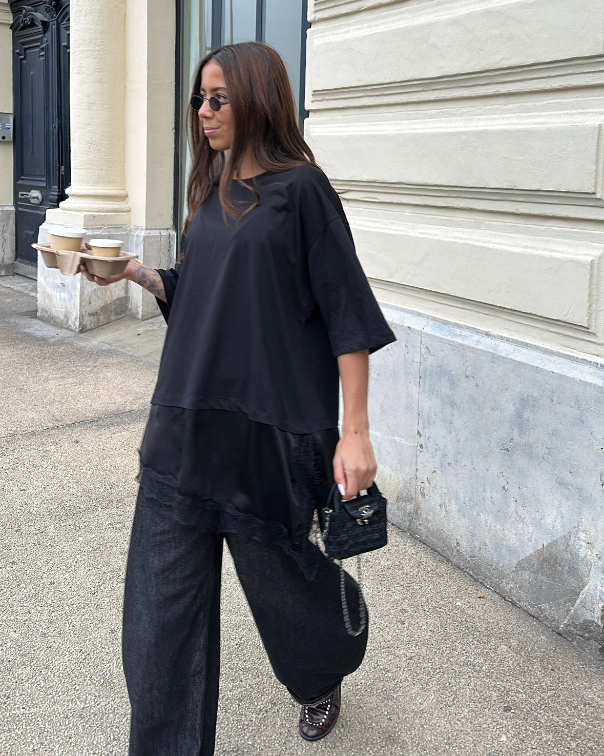 T-shirt dentelle Charles