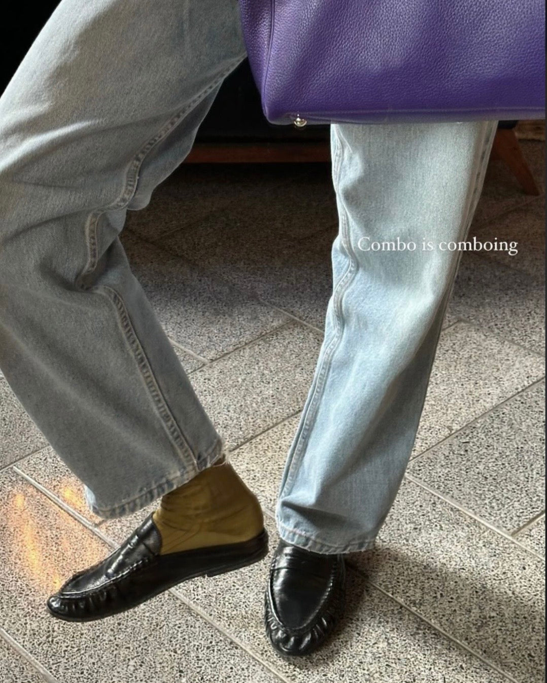 Mocassins mules, Polo